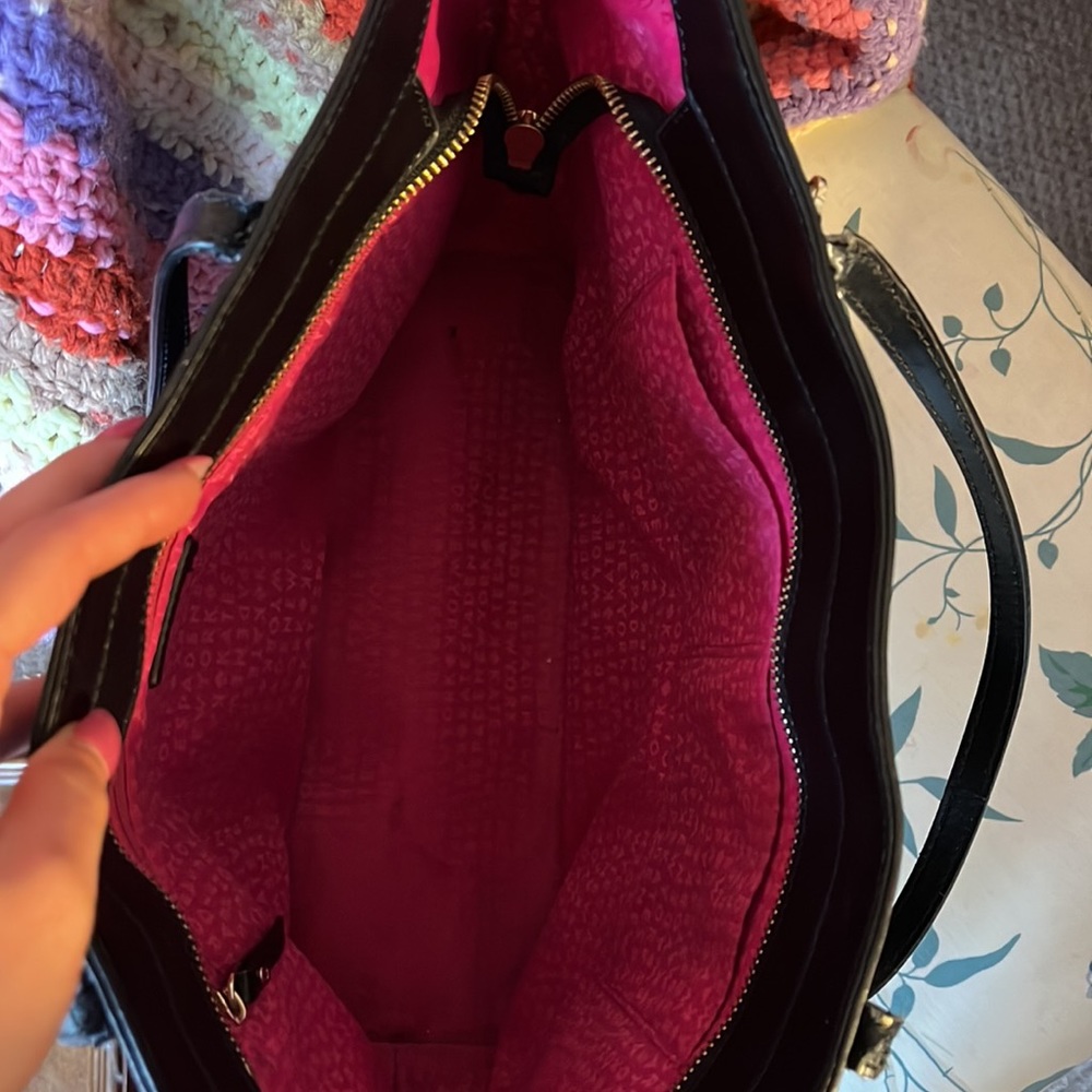 Kate Spade Black Leather Tote - Picture 7 of 7